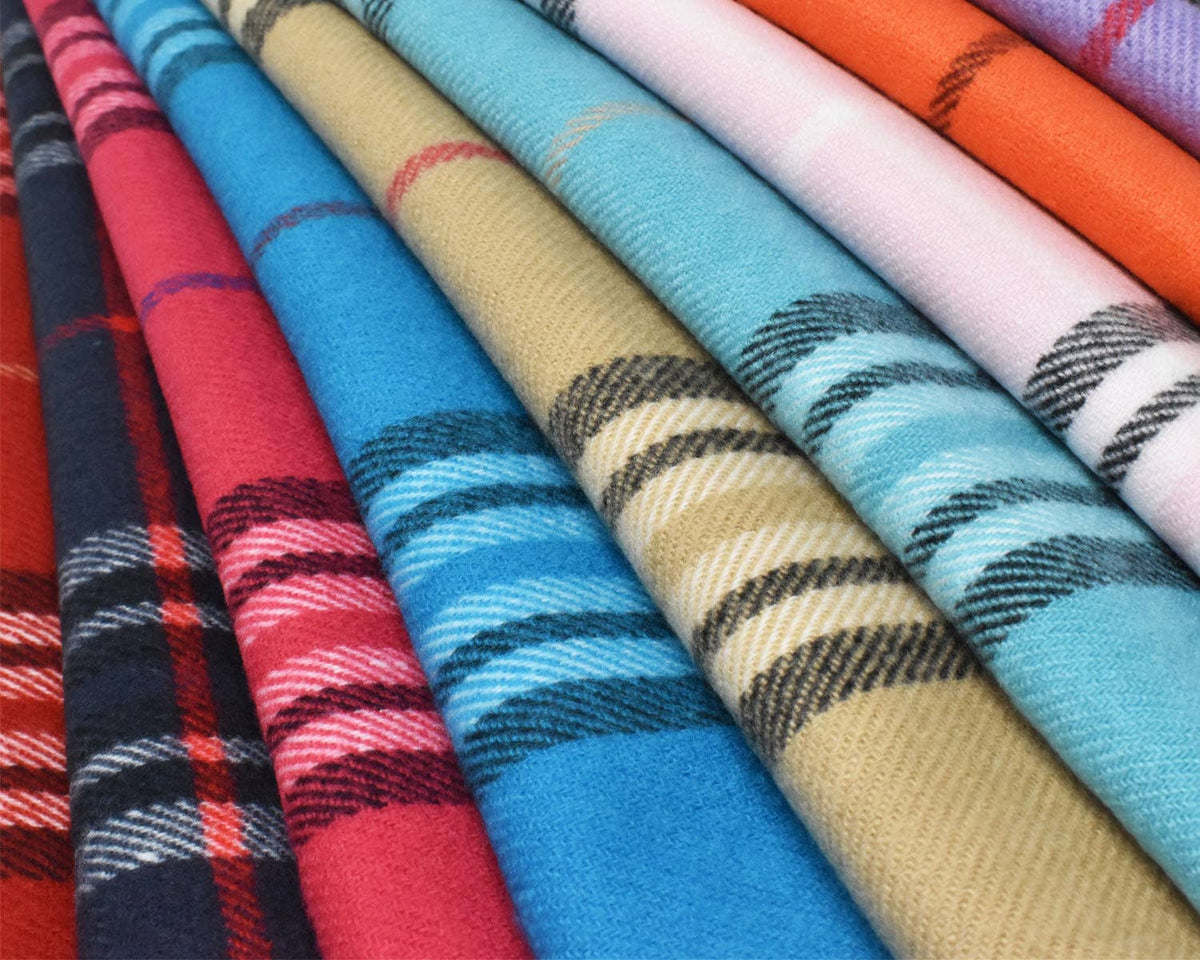 Winter Scarf Classic Tartan Plaid Soft Cashmere Feel