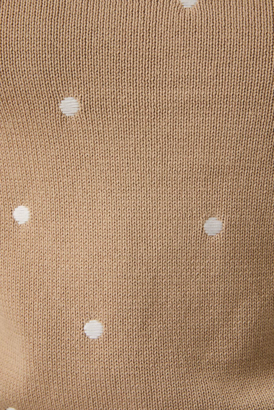 Polka Dot Embroidered Sweater