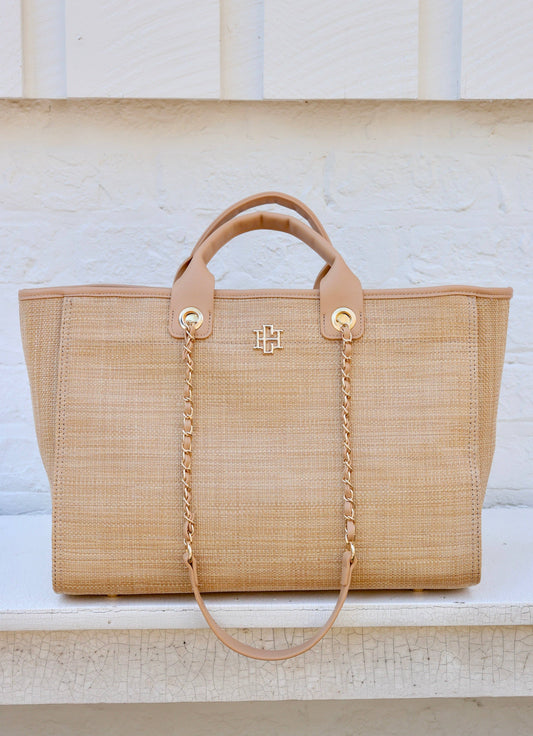 Melissa Tote Bag Natural Tan