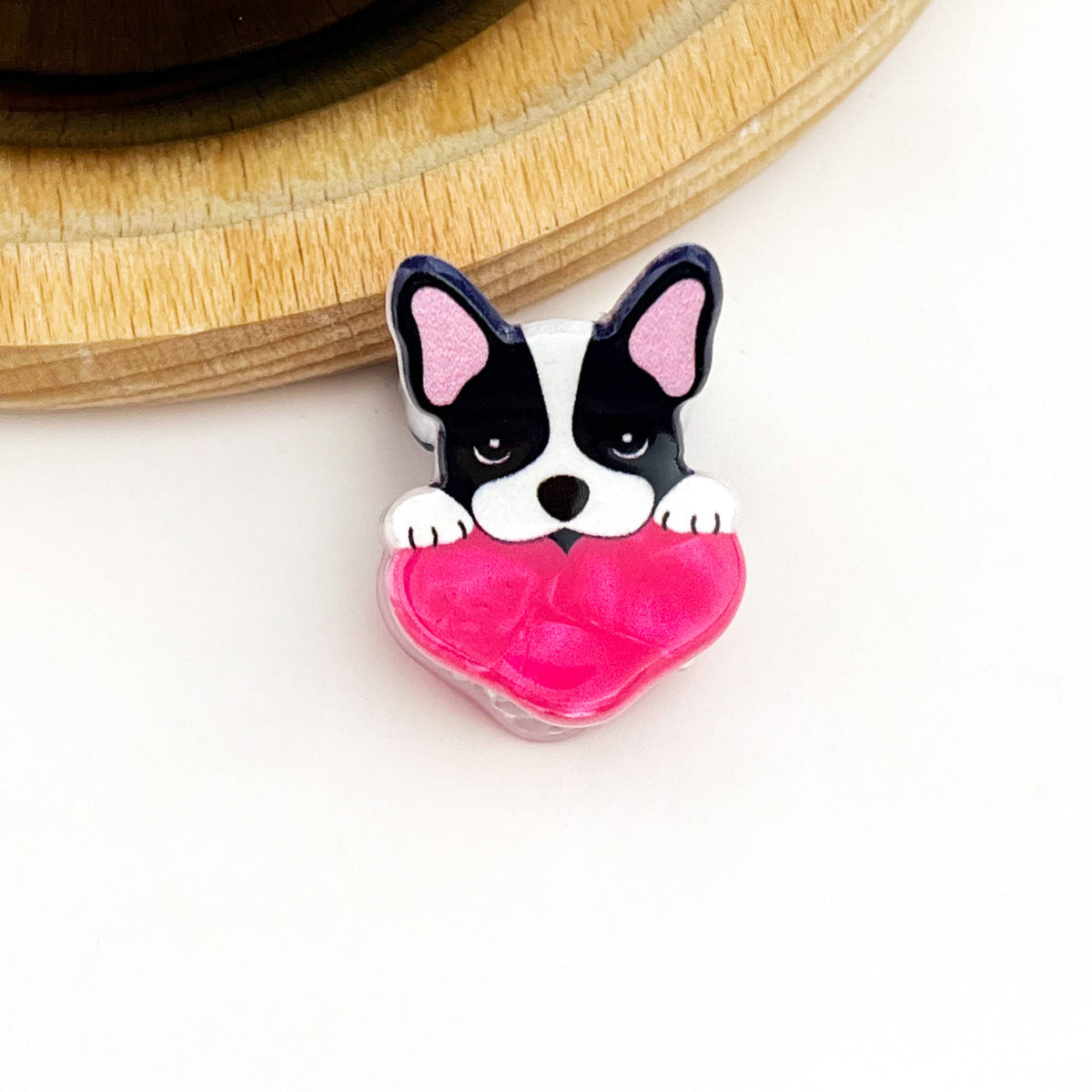 Mini Cute Puppy Claw Clip