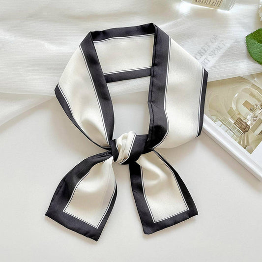 Long Thin Ribbon Scarf – Ponytail, Neck, or Purse