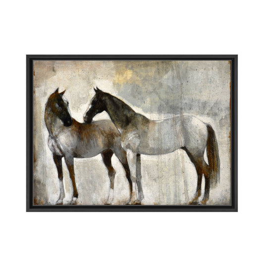 Kindred Framed Canvas Wall Art by Norman Wyatt Jr.