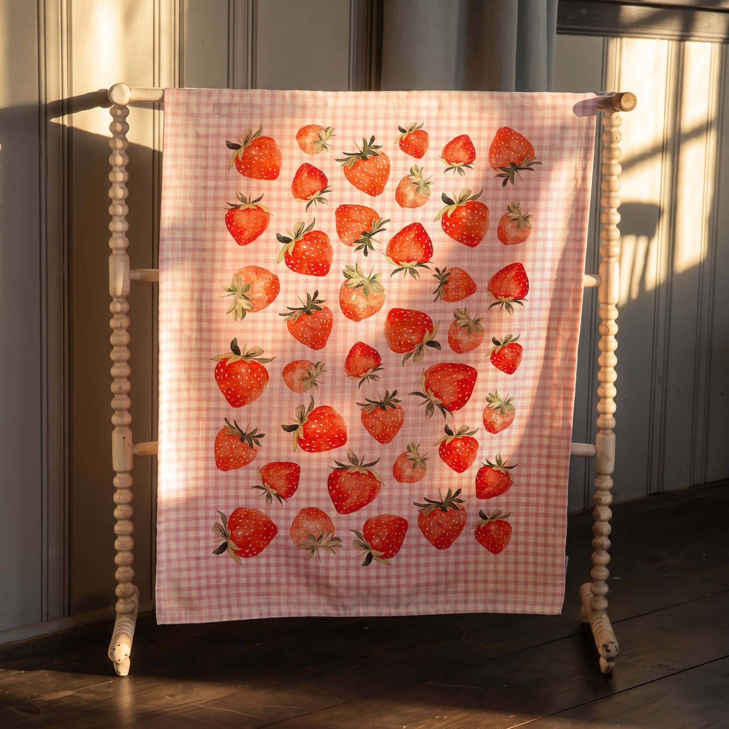 Strawberries - Tea Towel