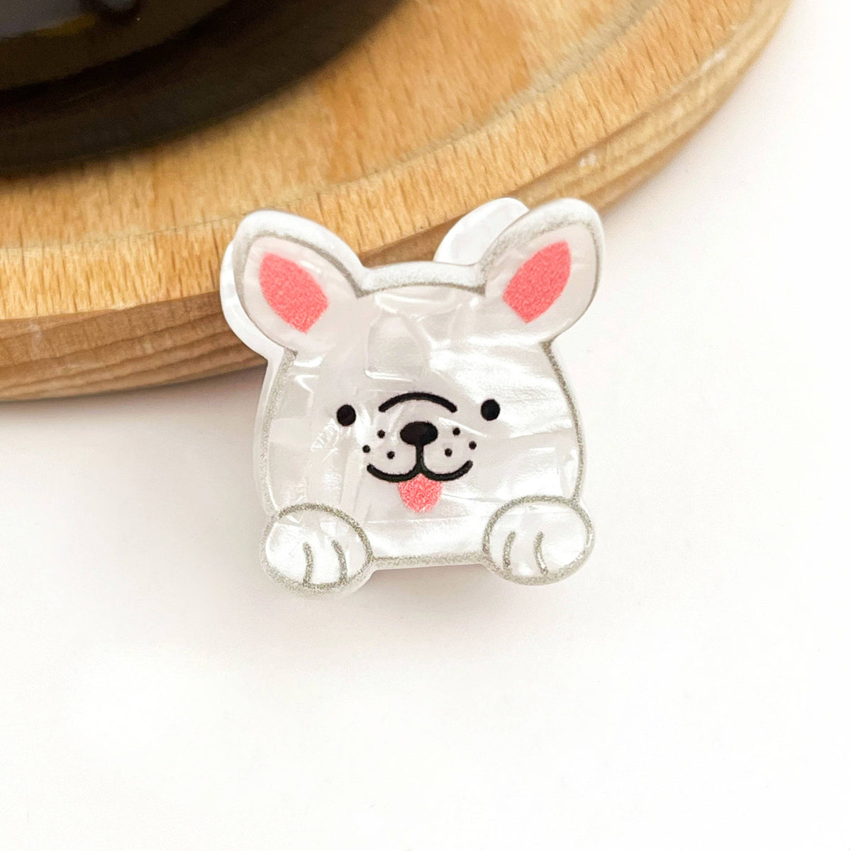 Mini Cute Puppy Claw Clip