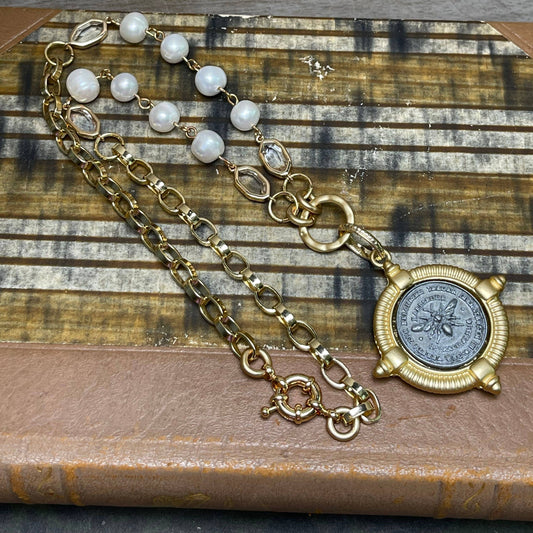 Pearl of the Hive Necklace