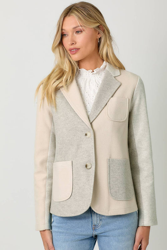 Color Blocked Sport Coat