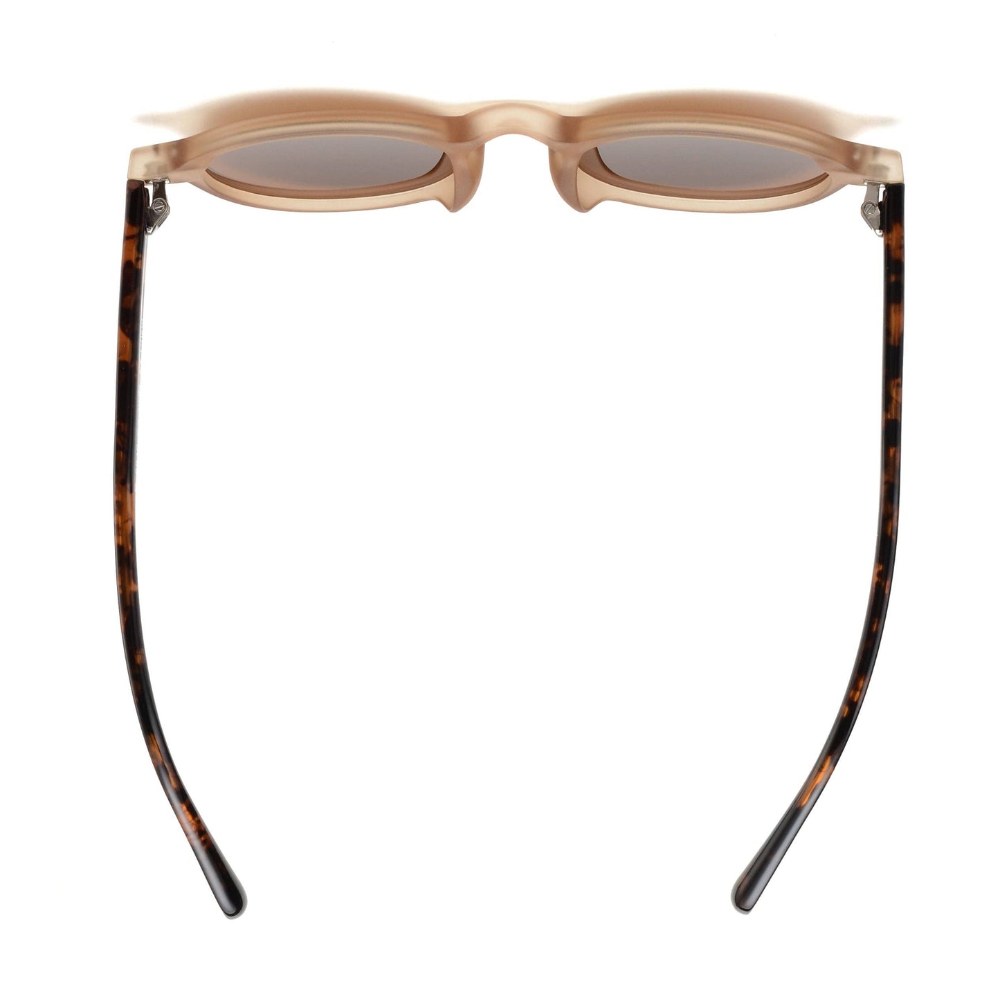 Sunglasses - KYLE | Transparent Matte Nude-Tortoise | Brown Lens