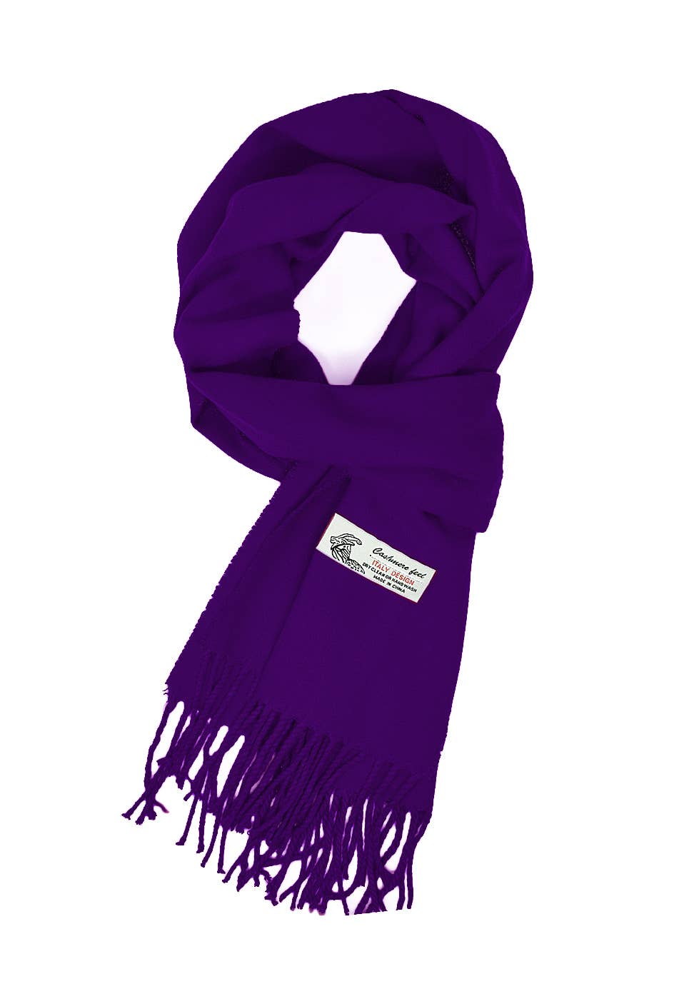 Winter Scarf Classic Plain Solid Soft Cashmere Feel