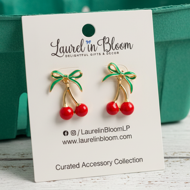 Amalfi Market Cherry Bow Drops