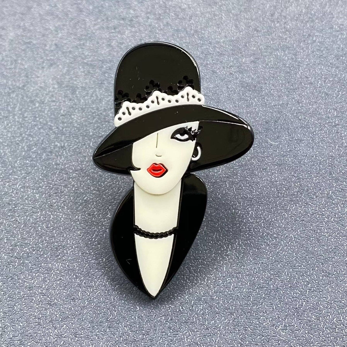 Creative Beauty Acrylic Brooch