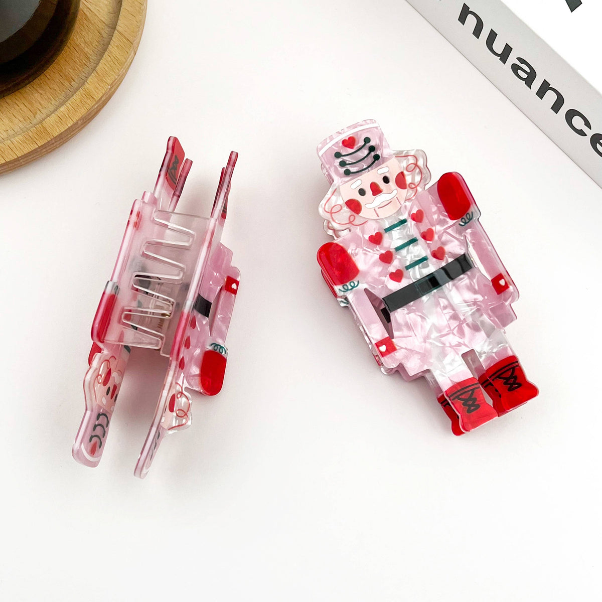 Nutcracker Soldier Hair Claw Clip
