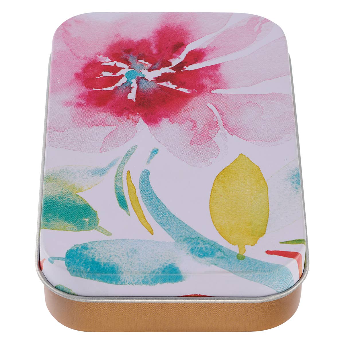 Keychain in Tin Pink Daisies Every Day