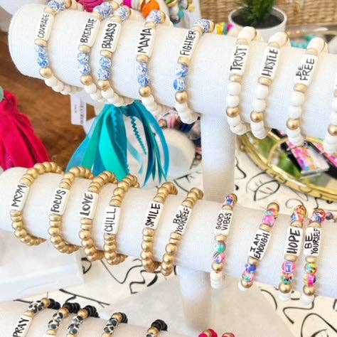 Affirmation Name Bracelets