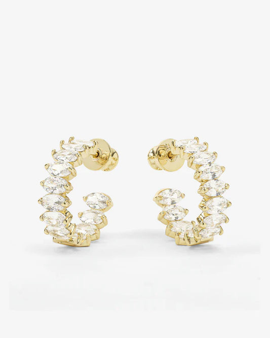 Baby "She's So Fine" Hoops .75"