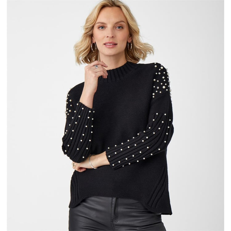 Knit Pearl Sweater