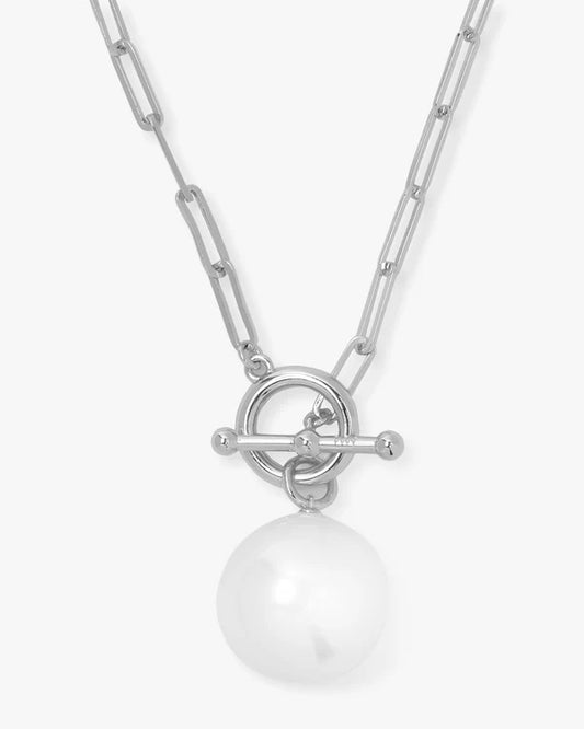 Life's a Ball Pearl Pendant Necklace