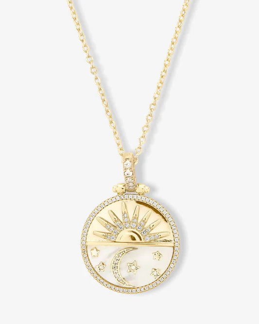 New Beginnings Medallion Necklace