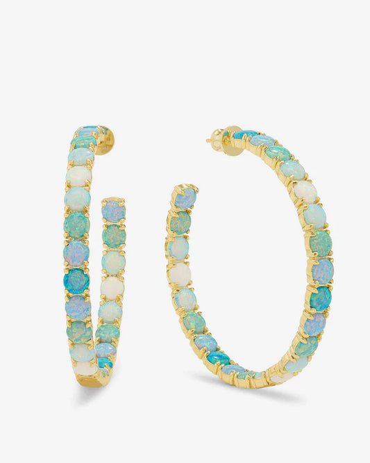 "Oh She Fancy" Ombré Hoops 1"