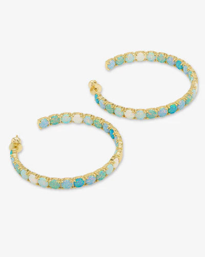 "Oh She Fancy" Ombré Hoops 1"
