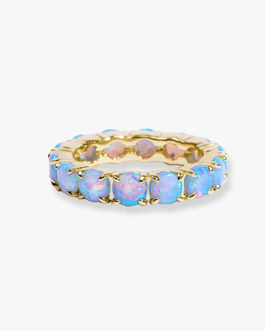 Grand Heiress Blue Opal Ring
