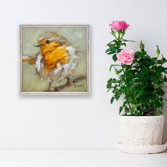 Sign Of Spring Mini Framed Canvas