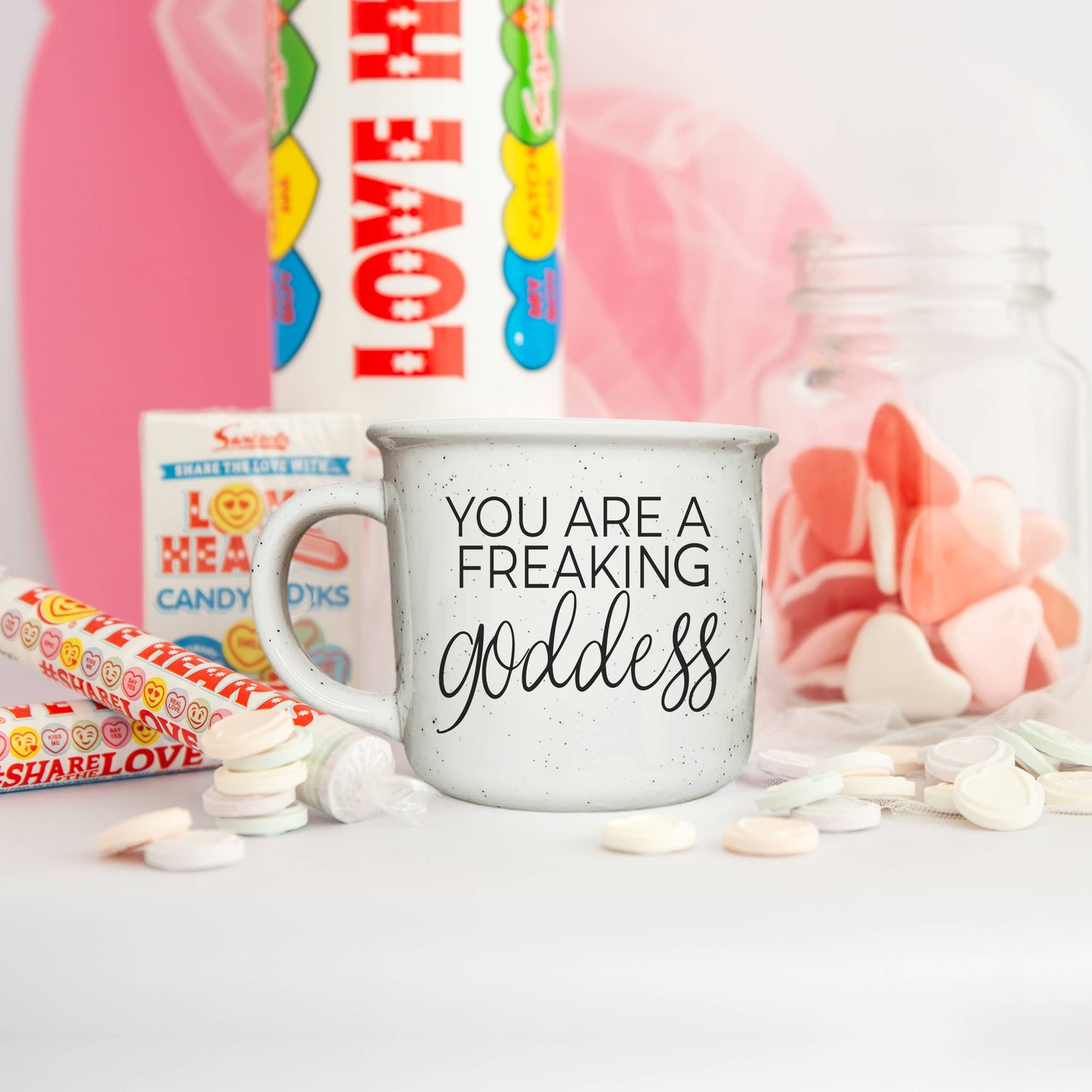 You are a Freaking Goddess, Funny Valentines Day Mug for Her