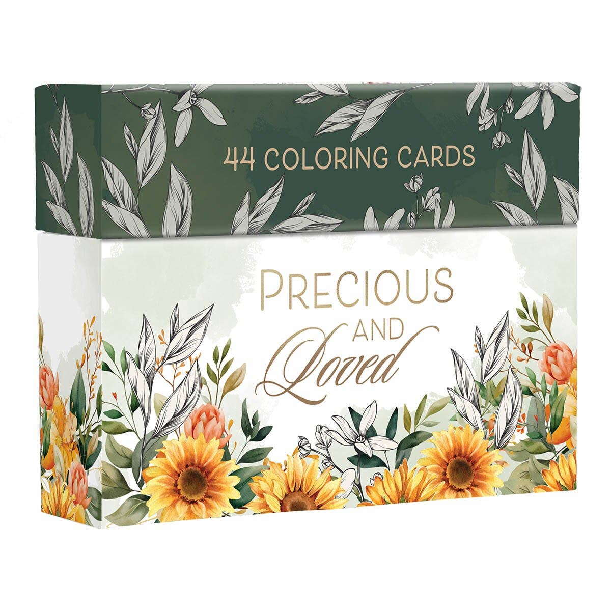 Coloring Cards Precious and Loved