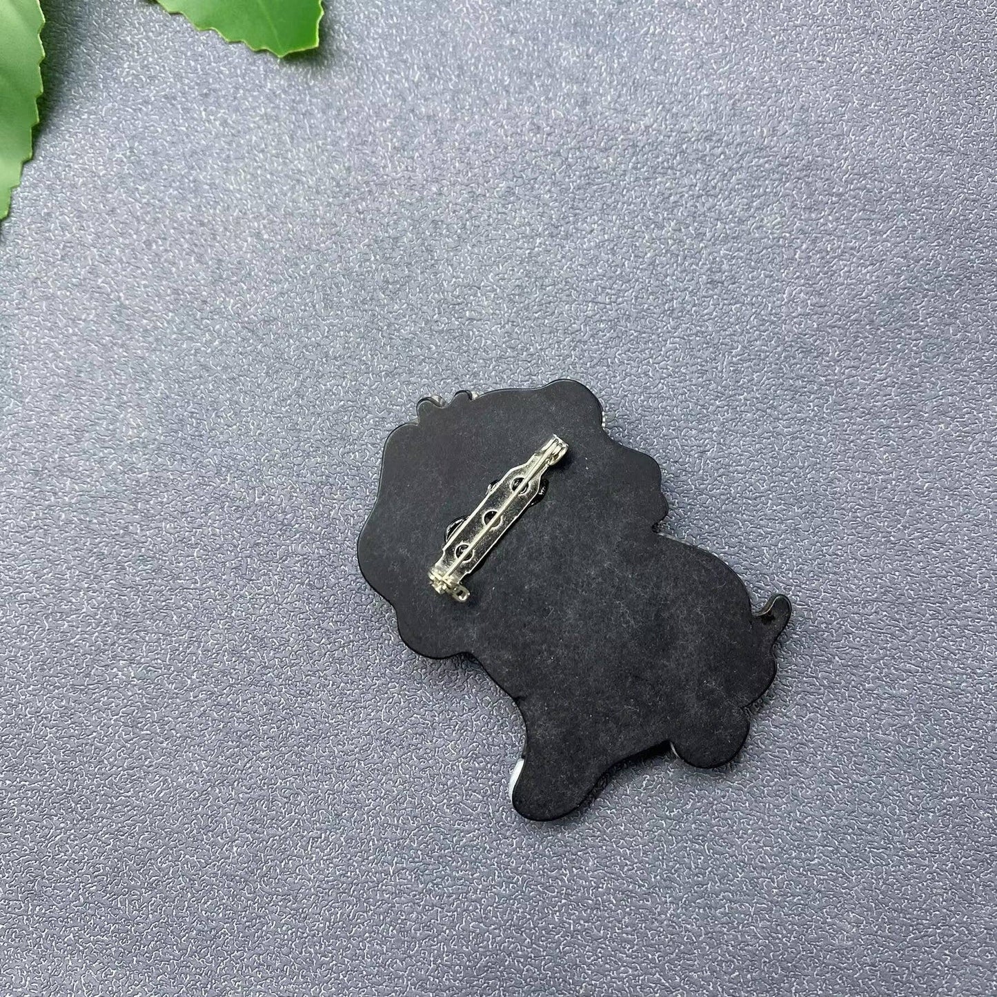 Puppy Acrylic Brooch