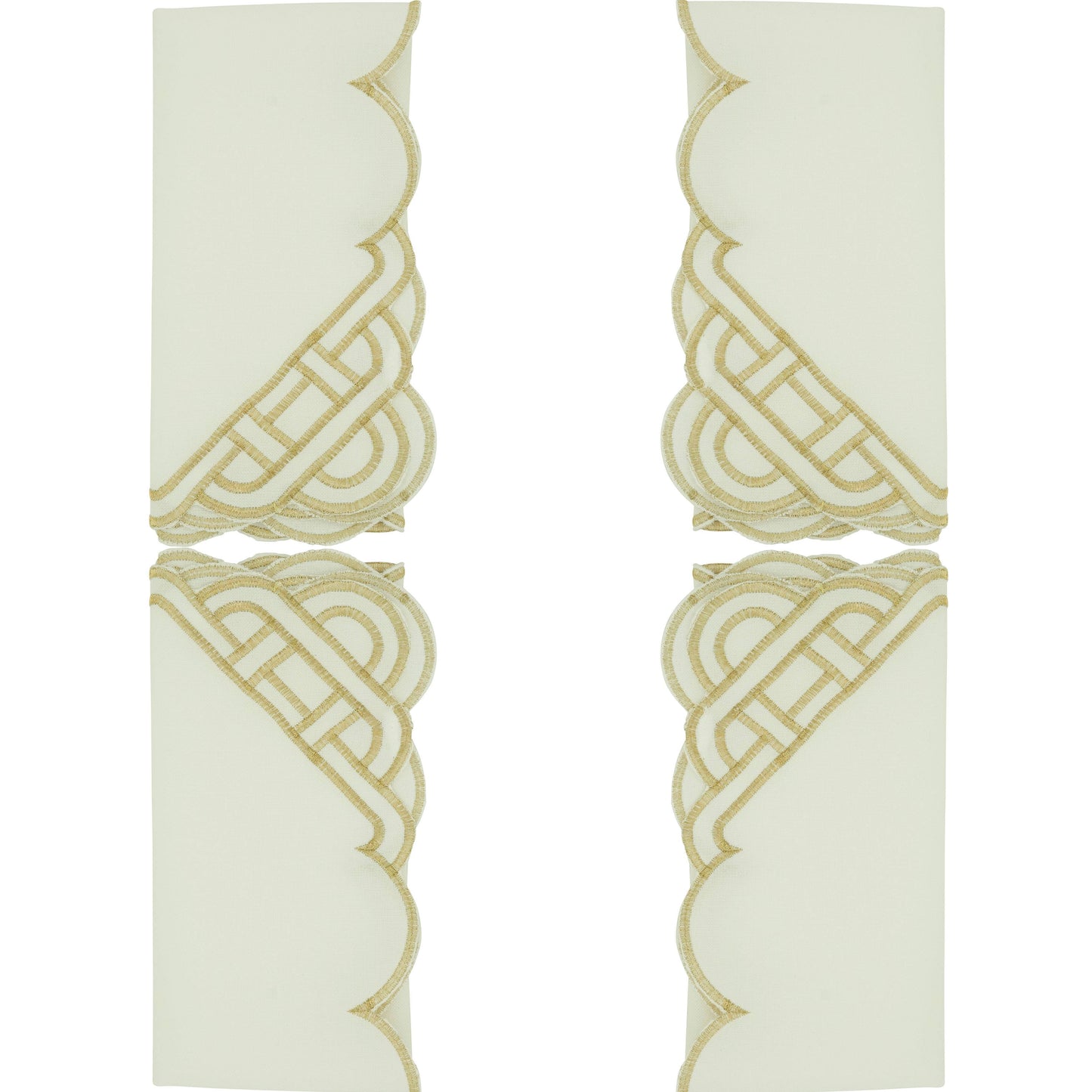 Braid Emroidered Napkin