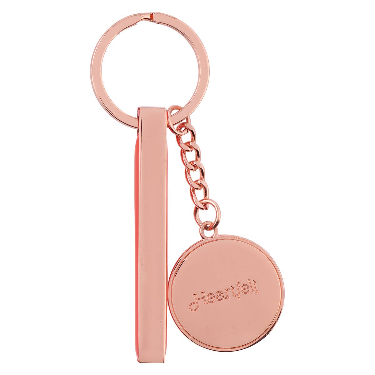 Keychain in Tin Orange Blossoms Embrace
