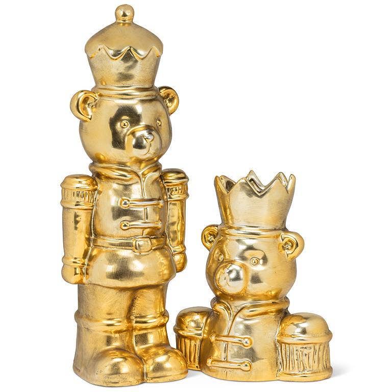 Soldier Bear Vase