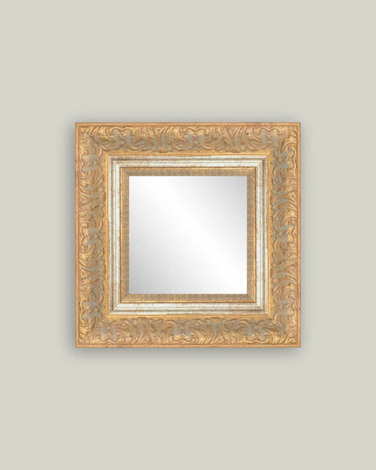 Copper Gold Framed Mirror