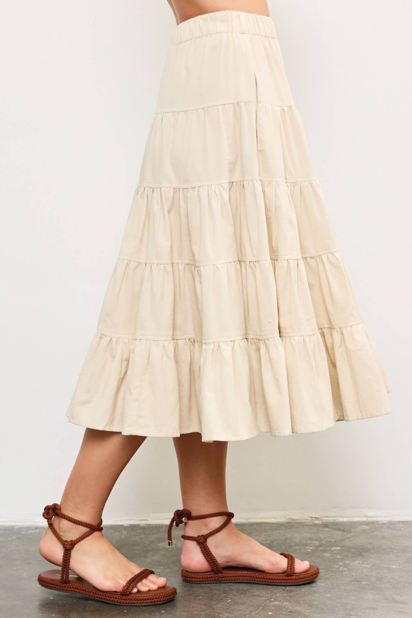 TIERED SKIRT