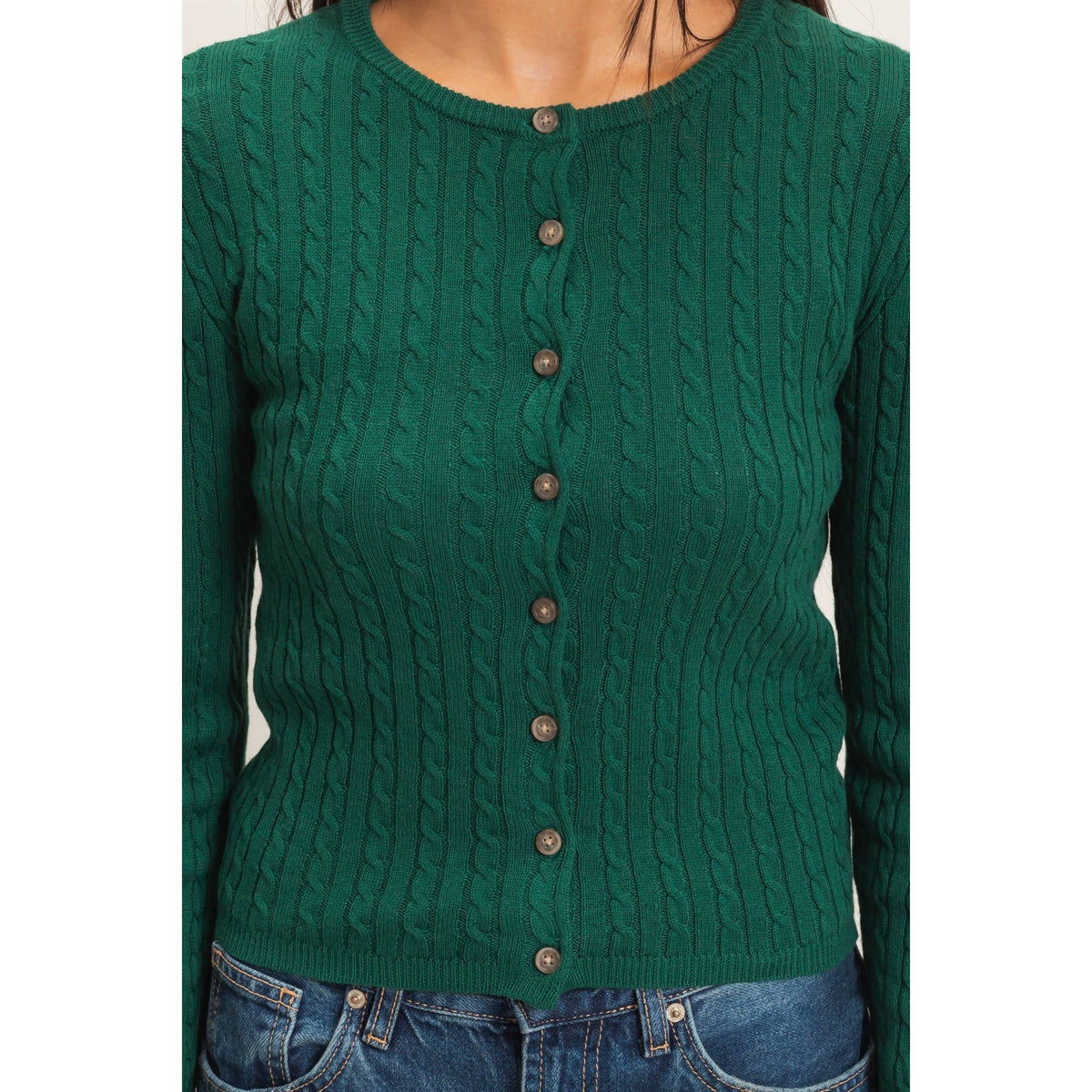 Cable Knit Cardigan