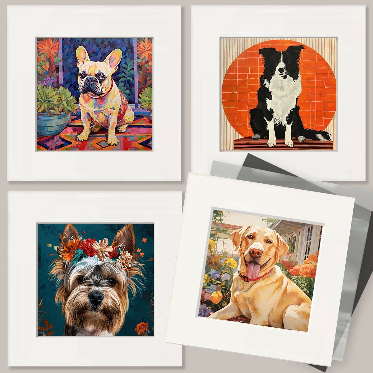 Whimsical & Funny Dog Art - Leo from Bar Harbor