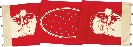 Santa Table Runner