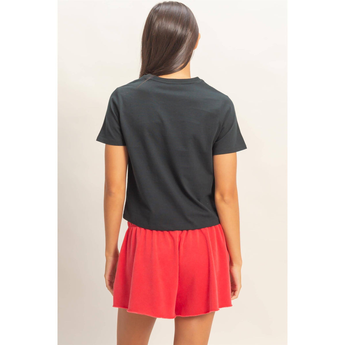 Crew Neck Cotton T-Shirt