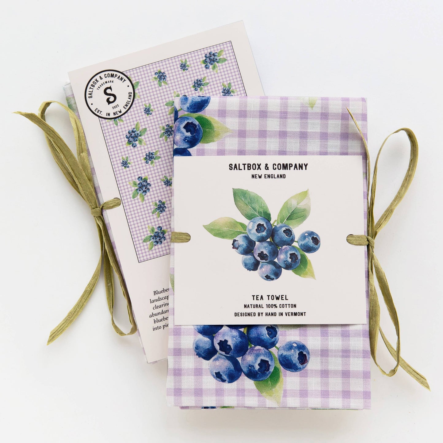 Blueberries - Tea Towel