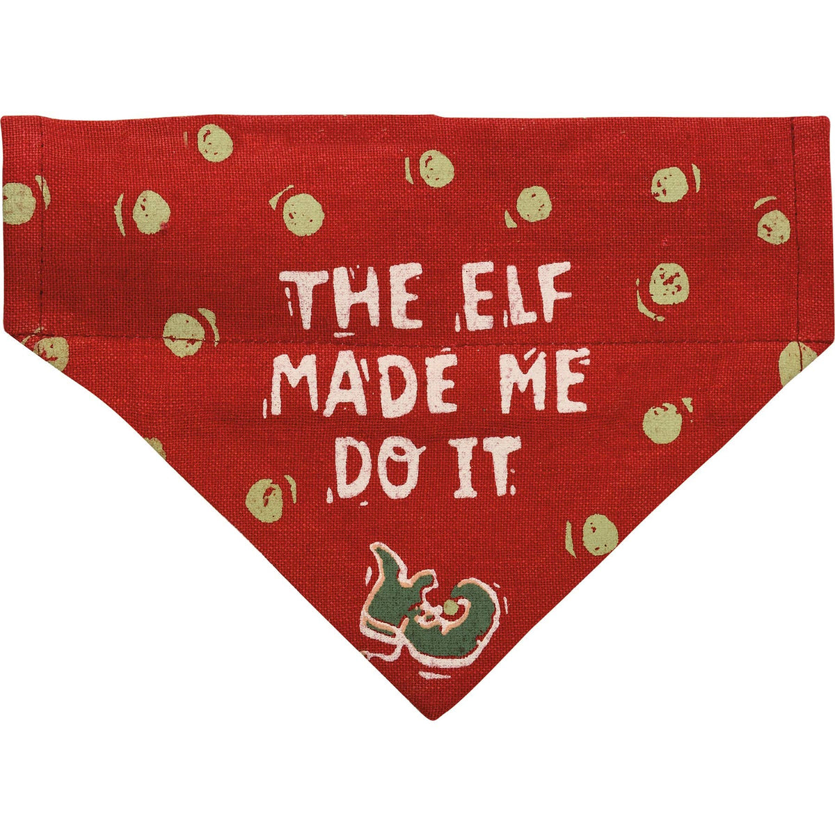 Elf Made Me/You Bake Small Collar Bandana