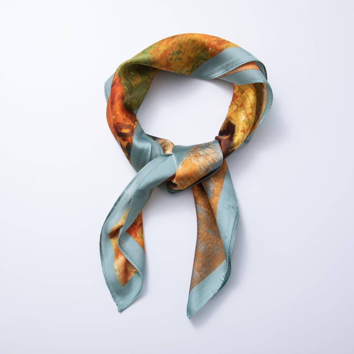 Artsy Design Scarf – 55x55cm for Summer Scarf Necklace Making, Hair, Bag Accessories