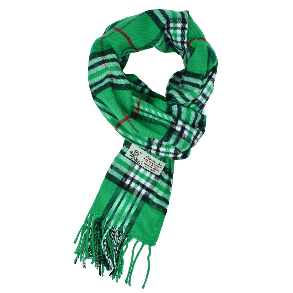 Winter Scarf Classic Tartan Plaid Soft Cashmere Feel