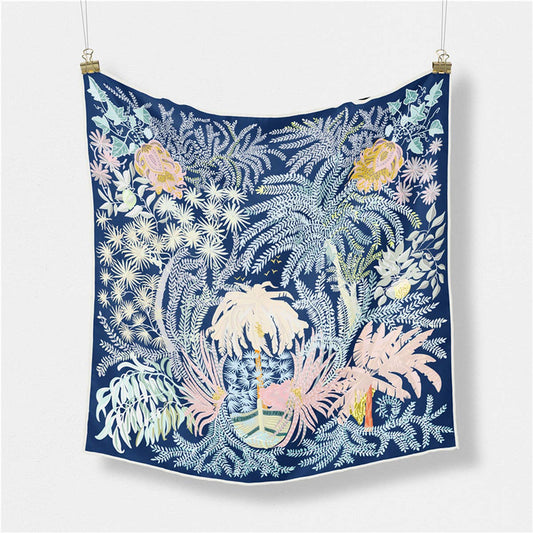 Silky Satin Square Scarf 20.9” – Sweet Cream Style