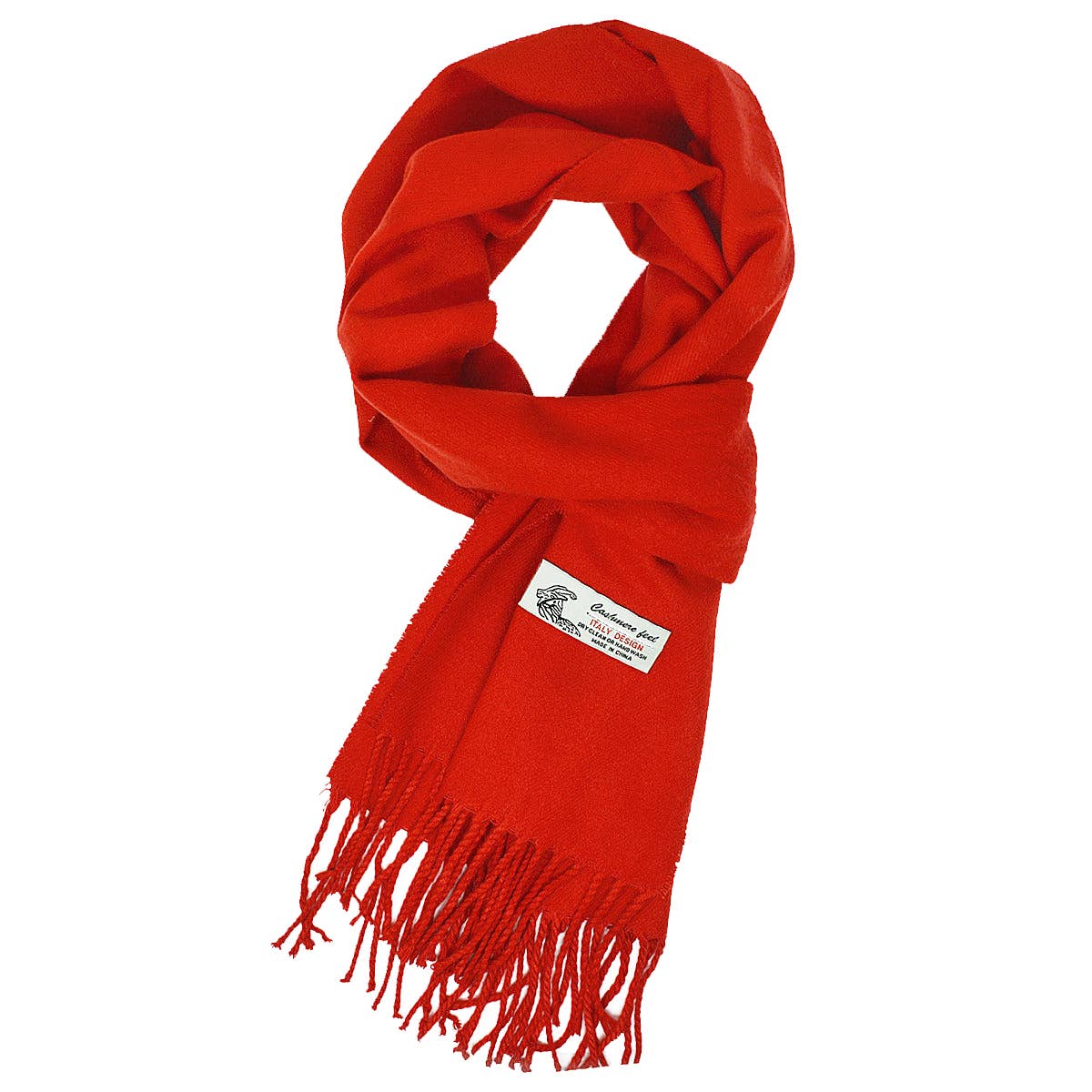 Winter Scarf Classic Plain Solid Soft Cashmere Feel