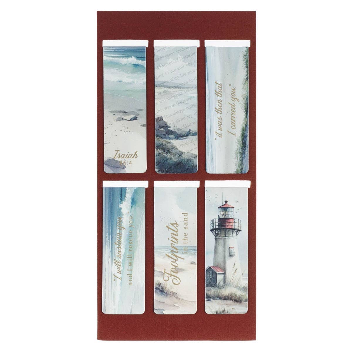 Magnetic Bookmark Set I Will Carry You Isa. 46:4
