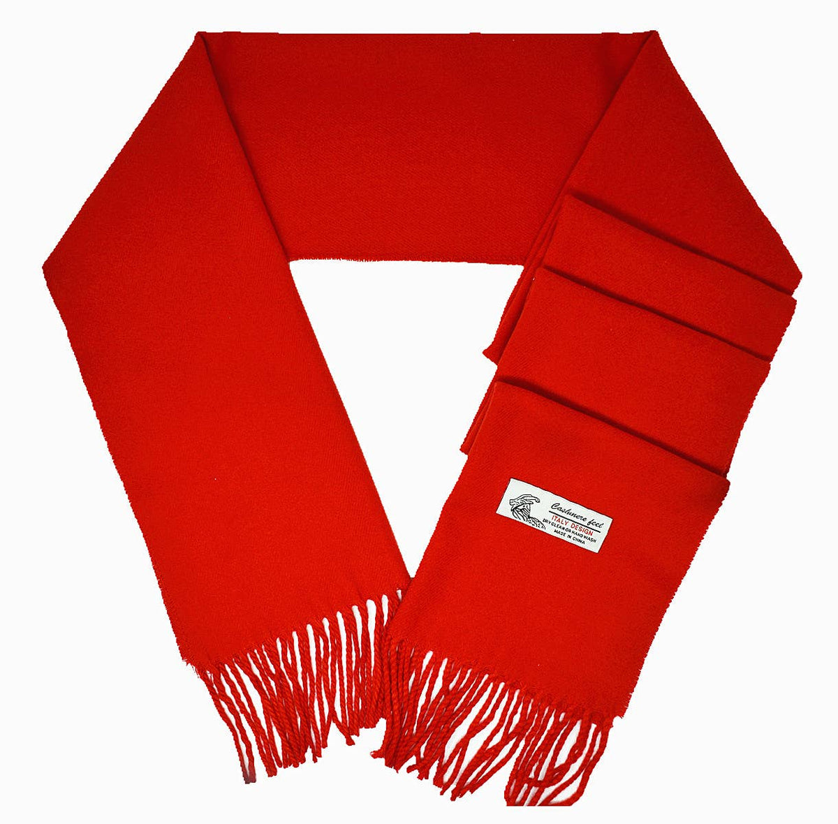 Winter Scarf Classic Plain Solid Soft Cashmere Feel