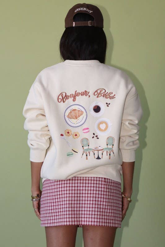 Café Morning Sweatshirt