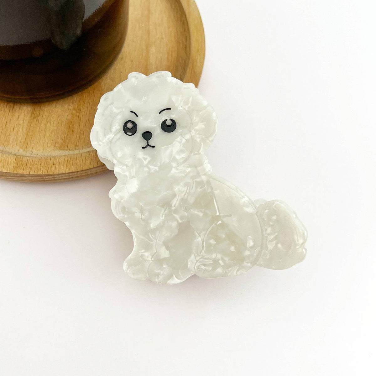 Cute Puppy Hair Claw Clip