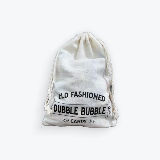 Dubble Bubble Gum with Decorative Cloth Bag (5 oz.)