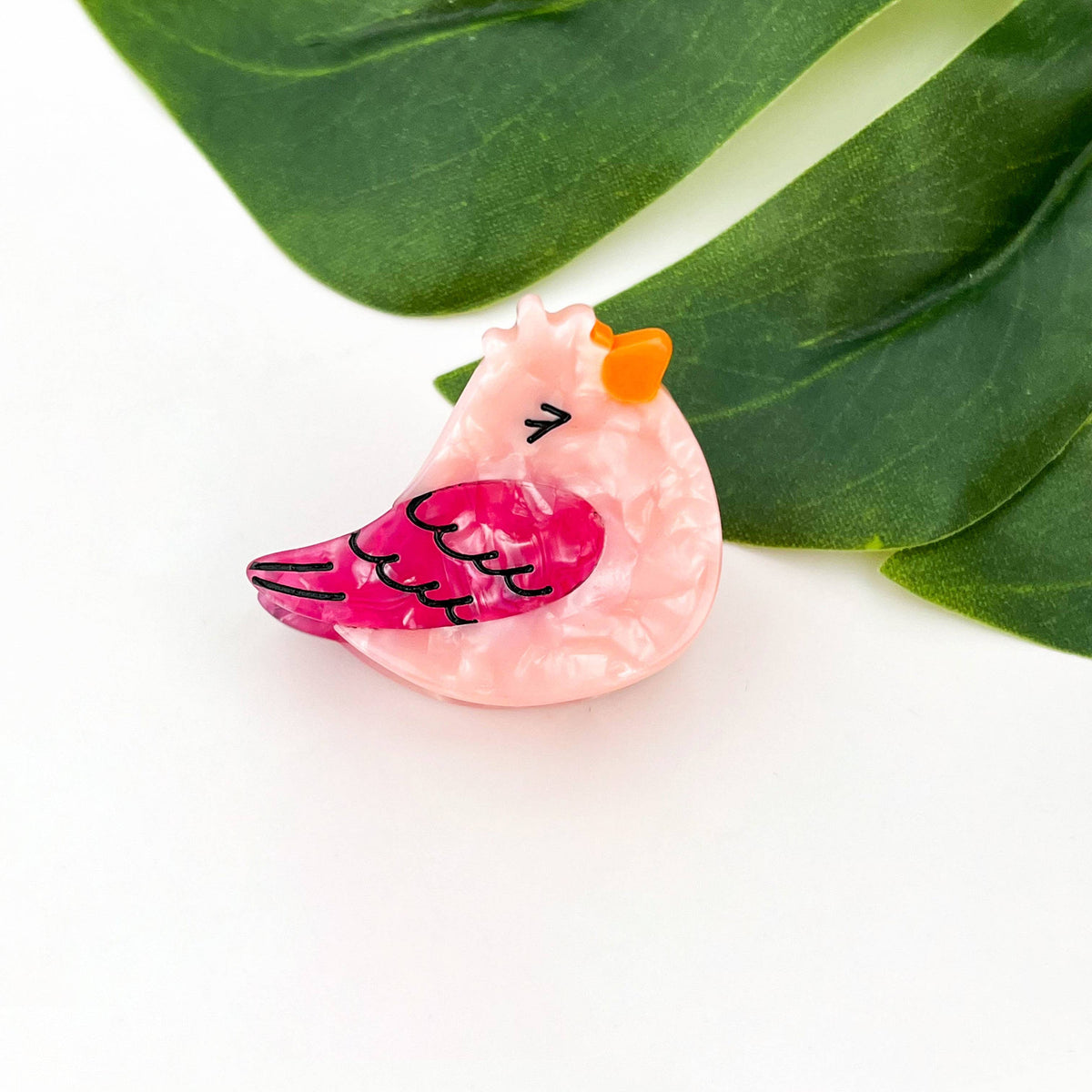 Mini Bird Hair Claw Clip
