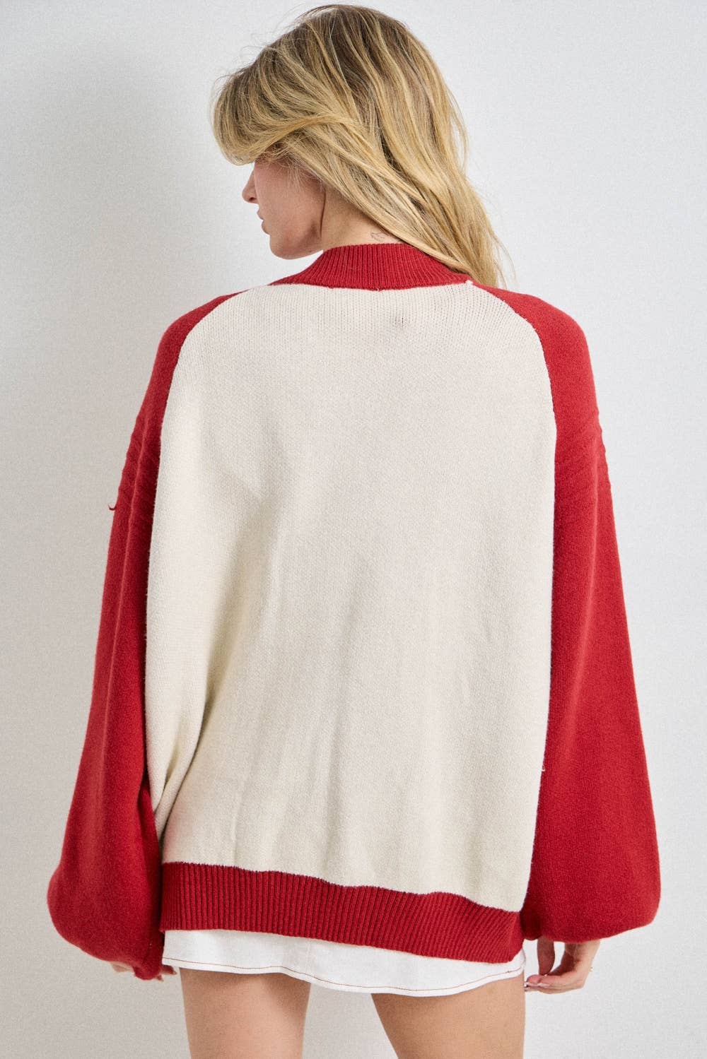 Cutie Patch Zip Sweater